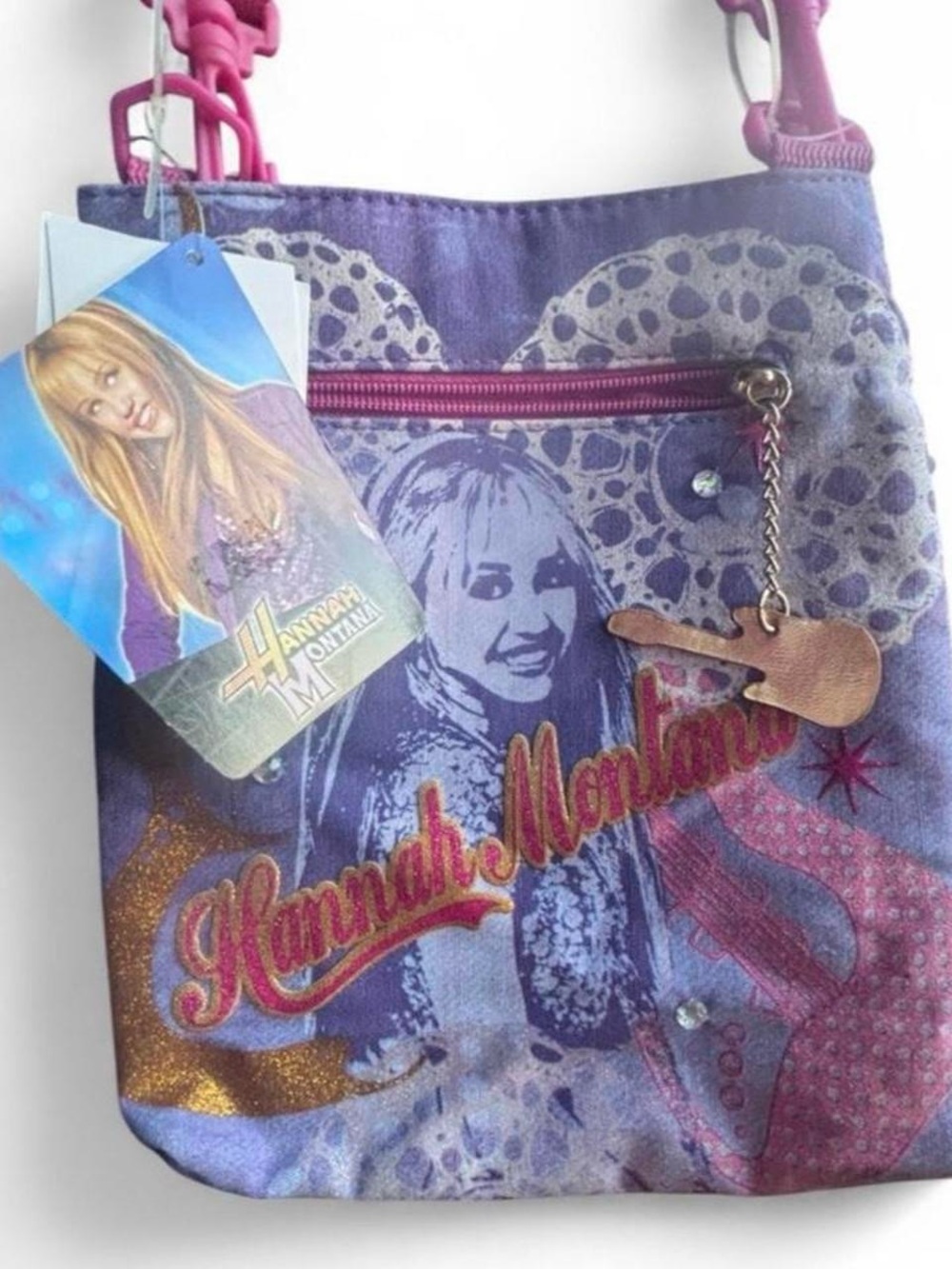 RARE Y2K Disney Hannah Montana Crossbody Bag – NEW With Tags Deadstock - Picture 2 of 8